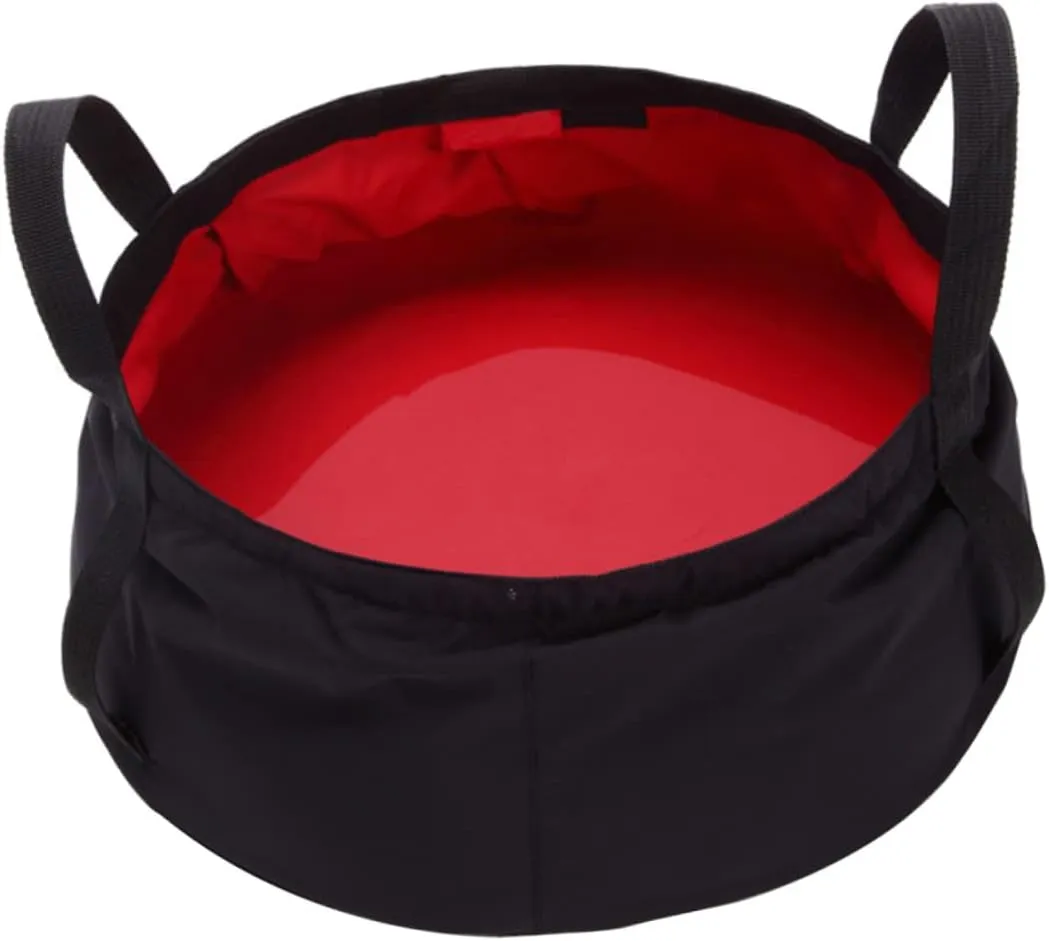 BESPORTBLE 2pcs wash Basin fold Travel Portable Folding Basin Foot Bag Folding Bucket Fishing Fishing Bucket Bucket