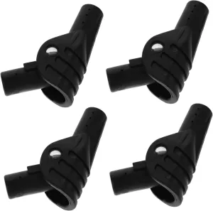 BESPORTBLE 4 Pack Tent Support Pole Adapters Camping Tent Supplies Sturdy Replacement for Folding Joints