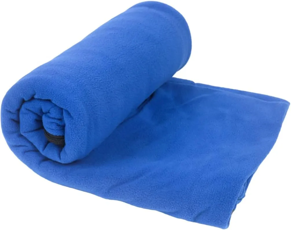 BESPORTBLE Creative Double-Sided Fleece Sleeping Bag for Camping Lightweight Portable Travel Blanket for Outdoor Activities Hiking and Picnics
