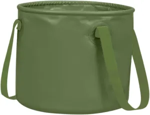 BESTOYARD Collapsible Wash Basin Camping Portable Water Bucket Lid Folding Water Container for Outdoor