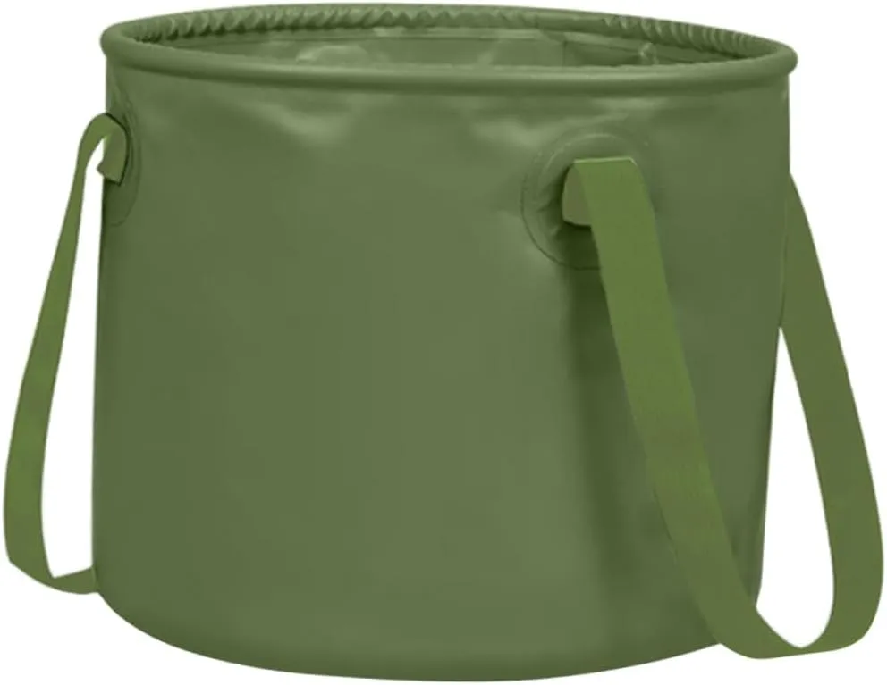 BESTOYARD Collapsible Wash Basin Camping Portable Water Bucket Lid Folding Water Container for Outdoor