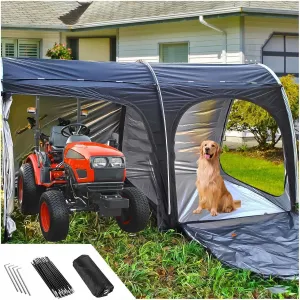 Bicycle Cover Bicycle CoverBicycle Tent with Ventilation Mesh On The OutsideBicycle ShedBicycle TentExtra-Large Capacity Man-Vehicle Bike Tent