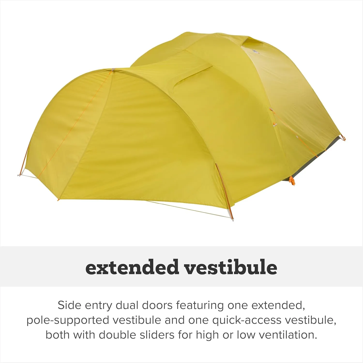 Big Agnes Blacktail & Blacktail Hotel Tent - Backpacking Tent for Camping, 3 Season, Lightweight, Waterproof