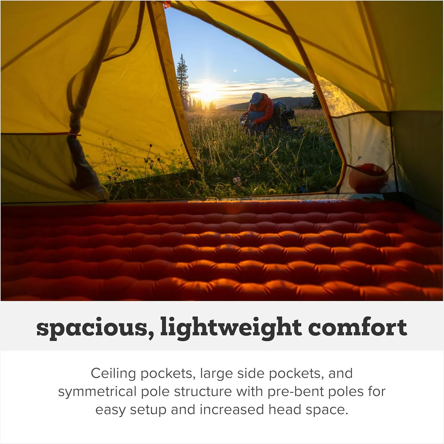 Big Agnes Blacktail & Blacktail Hotel Tent - Backpacking Tent for Camping, 3 Season, Lightweight, Waterproof