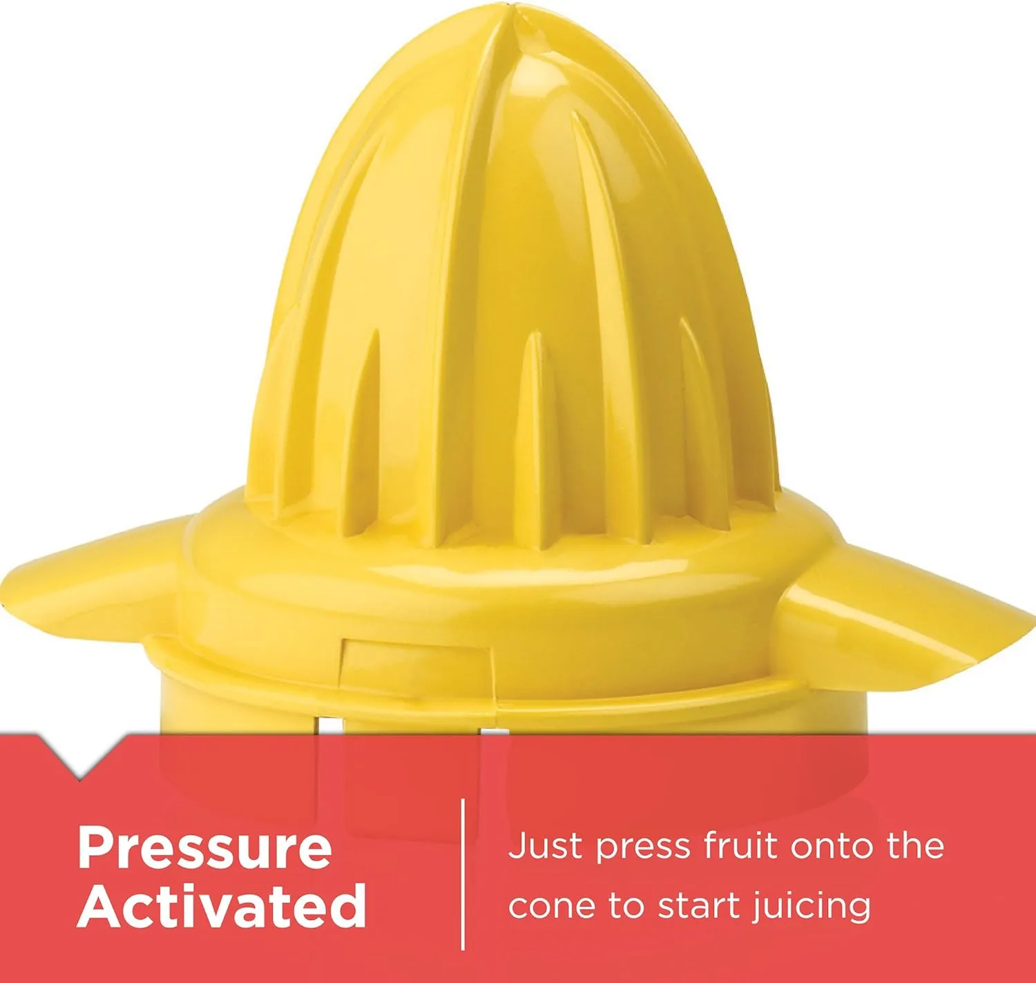 BLACK DECKER 32oz Electric Citrus Juicer, CJ625, Pressure Activated, Adjustable Pulp Control, Dishwasher-Safe
