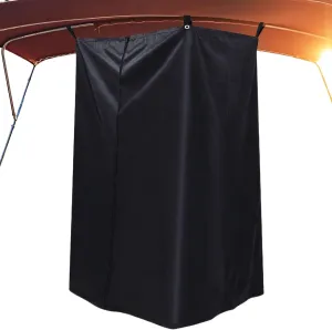 Boats Privacy C-urtain Changing Room with Bag, Portable Privacy Tent with Zipper, Hanging Waterproof Pontoon Tent, Multifunctional Windproof Outdoor Changing Cover for Travel, Camping, Beach, Backyard