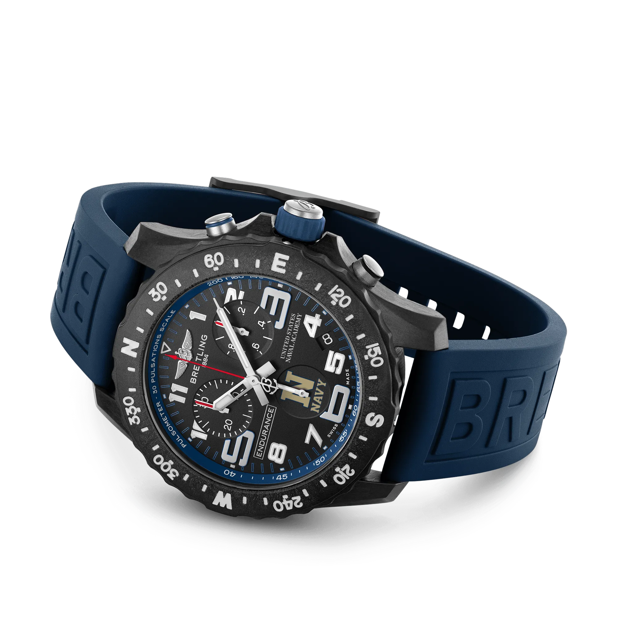 Breitling Endurance PRO United States Naval Academy™, Breitlight®, 44mm, Ref# X823103C1B1S1, Unworn 2024