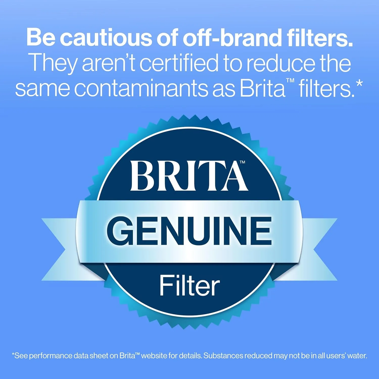 Brita Large Water Filter Pitcher for Tap and Drinking Water with SmartLight Change Indicator, Includes 1 Standard Filter, BPA-Free, Lasts 2 Months, 10-Cup Capacity, Stretch Limo Black