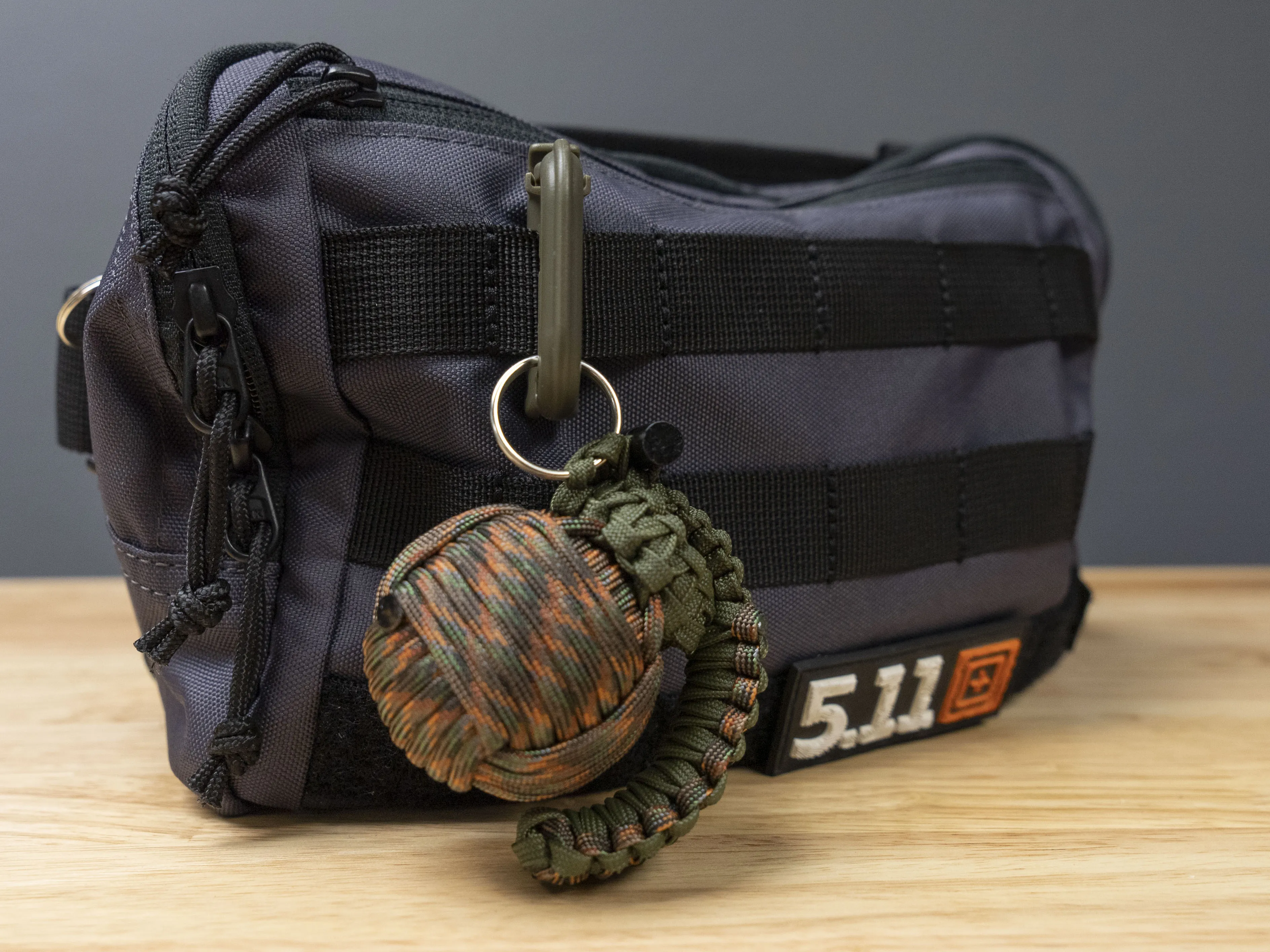 Bug Out Frag Mini Keyfob (Maple Camo)