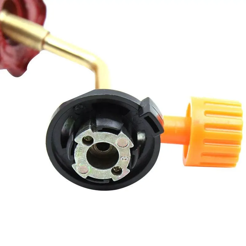 Butane Gas Refill Adapter Cylinder Tank Coupler Valve For Bbq Outdoor Camping