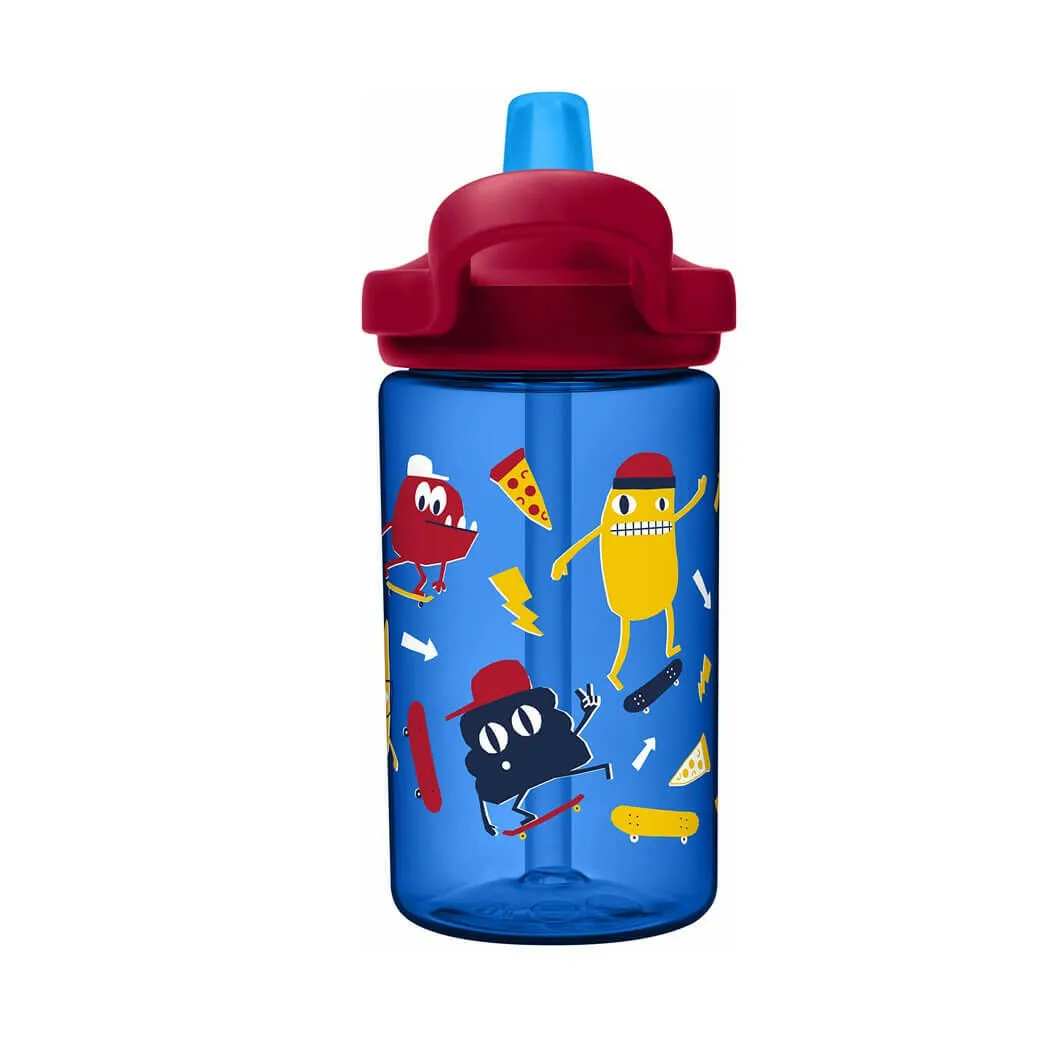 CamelBak Eddy Kids BPA Free 400ML Water Bottle - Skate Monsters