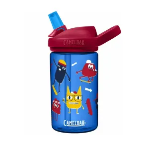 CamelBak Eddy Kids BPA Free 400ML Water Bottle - Skate Monsters
