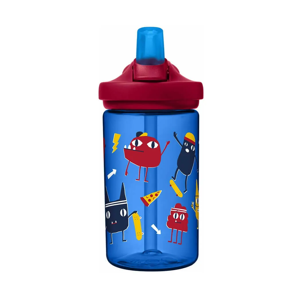 CamelBak Eddy Kids BPA Free 400ML Water Bottle - Skate Monsters