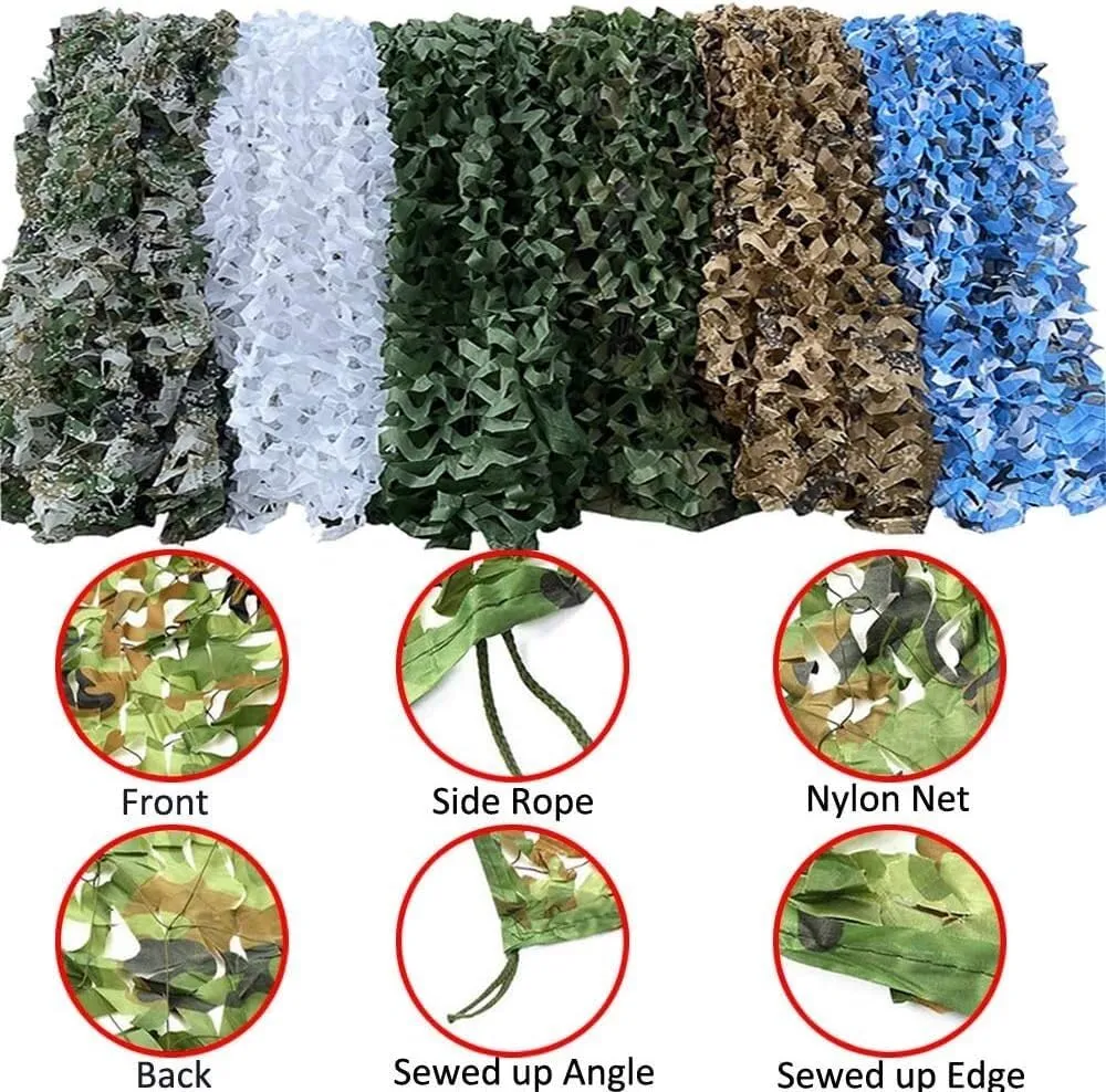 Camouflage Mesh Shade Camping Shooting Hunting Shelter Tent Shade/Camouflage Digital Decorative Shade Mountain Green Cover Mesh(Camo Digital,4 * 6M/13.2 * 19.6Ft)