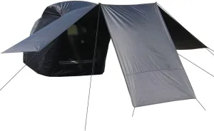 Camper Shade Awning Canopy with Complete Kits for Opel Agila/Ascona/Commodore/Kadett/Kapit?n/Manta, Waterproof UV Protection, Easy Set Up, Ultra-Durable Camping Tent,3 Style 3-A Black