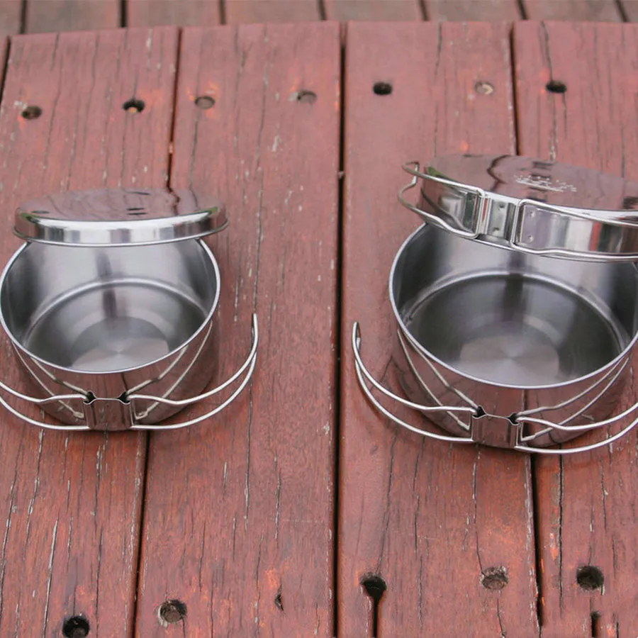 Camping Portable Cookware Pot Set