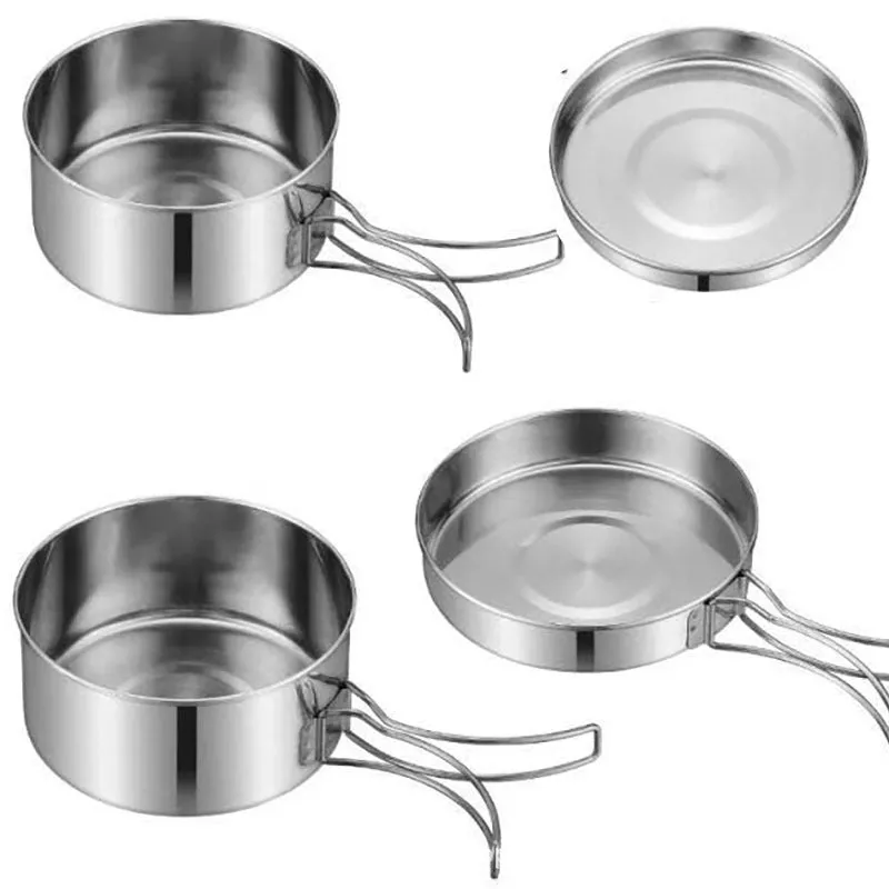 Camping Portable Cookware Pot Set