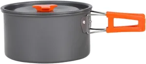 Camping Pot Cookware Non Stick Compact Boiling Water Lightweight Saucepan Cooking Pot for Explorers Picnics Fishing People