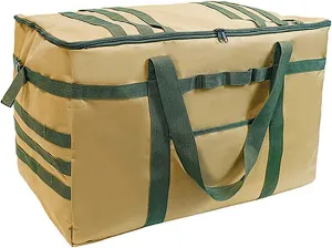 Camping Storage Bag, Outdoor Camping Organizers Portable Picnic Tableware Carrying Storage Bag for Hiking Travel Picnic Camping Cookware Bag