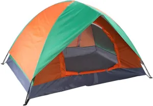 Camping Tent 2 Person, 2 Doors Ventilation Double Layer Waterproof Lightweight Backpacking Tent with Carry Bag, 3-4 Seasons, Easy Set Up, Ventilated and Suitable for Outdoor and Hiking Trips