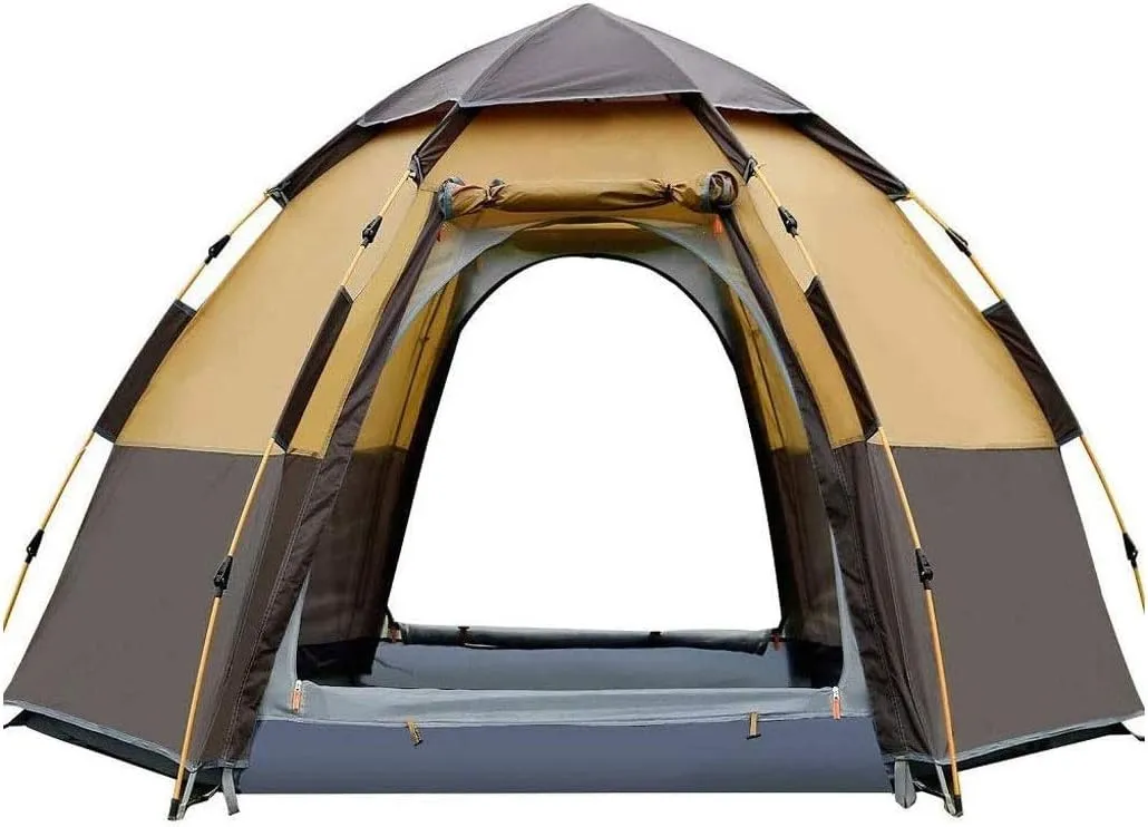 Camping Tent 5-8 Person Tent Portable Instant Tent Automatic Tent Waterproof Windproof Ultra Large Waterproof Dome Tent for Camping Hiking Mountaineering