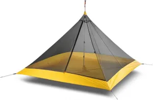 Camping Tent Indoor Ultralight 3-4 People Outdoor 20D Nylon Sides Silicone Coating Pyramid Large Tent Camping 4 Seasons
