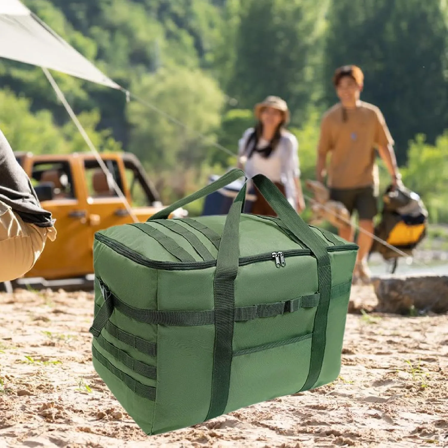 Camping Tote Bag, Camping Carry Bag, Frying Pan Carry Bag, Outdoor Camping Cookware Bag