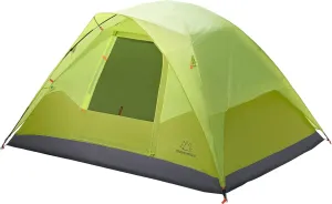 Campside Dome Tent, 3/4/6-Person Camping Tent, Camping Gear for The Outdoors, Backpacking Tents for Camping (by Caddis Sports Inc.)