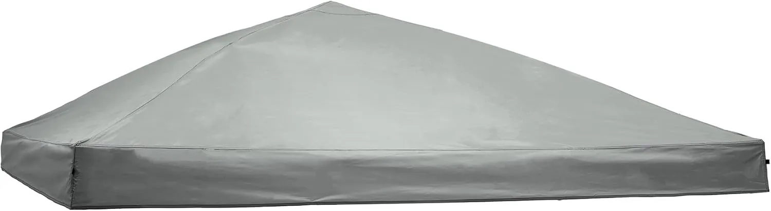 Canopy Replacement Top,10x10ft Pop Up Canopy Tent Cover for Outdoor Garden Patio Pavilion Gray (1pc Top Cloth Only)