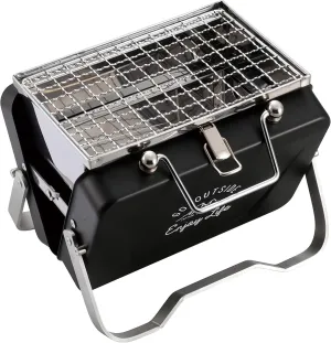 Captain Stag - Tabletop BBQ Grill V Type Black (Large)