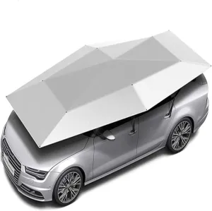 Car Sunshades Car Tent for All Season, Portable Collapsible Car Umbrella Cover with Anti-UV, Water-Proof, Proof Wind, Snow, Falling Objects
