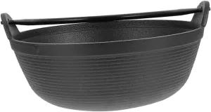 Cast Iron Dutch Oven Cooking Pot Camping Pans Dutch Oven Alternative Non-stick Outdoor Pot for Stews Soups
