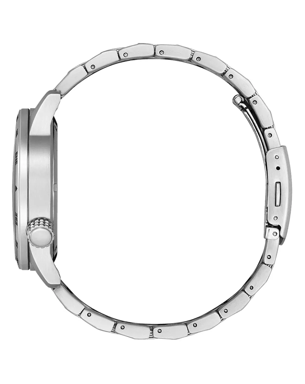 Citizen Eco Drive Bracelet Black Dial Watch BM7550-87E