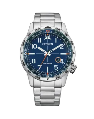 Citizen Eco Drive Bracelet Blue Dial Watch BM7550-87L