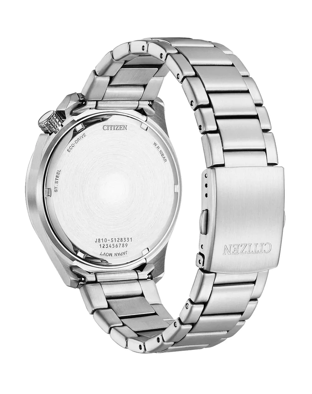Citizen Eco Drive Bracelet Green Dial Watch AW1718-88X