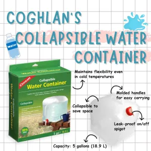 Coghlan's Collapsible Water Container