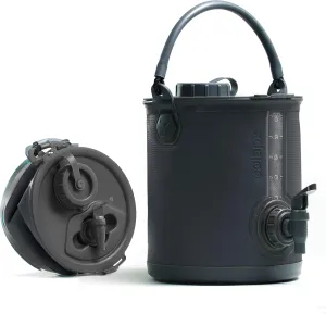 Colapz 2-in-1 Collapsible Camping Water Container with Spigot - 2 Gallon Portable Bucket & Camping Water Jug with Spout - Sports Water Jug - RV Bucket - Water Jug Dispenser