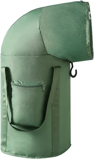 Collapsible Bucket for Soaking Feet,Foot Soaking Bath Basin Portable,Foot Spa Soaking Feet Home Pedicure Basin Outdoor Camping (Color : Green, Size : 33x72cm)