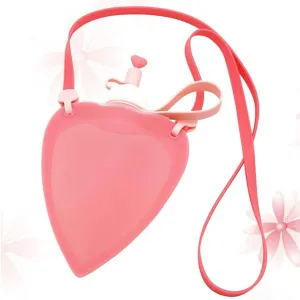 Collapsible Kettle Creative Portable Outdoor Water Storage Holder Heart Shaped Kettle Water Container for Travel Sport Trip (Color : Blue) ()
