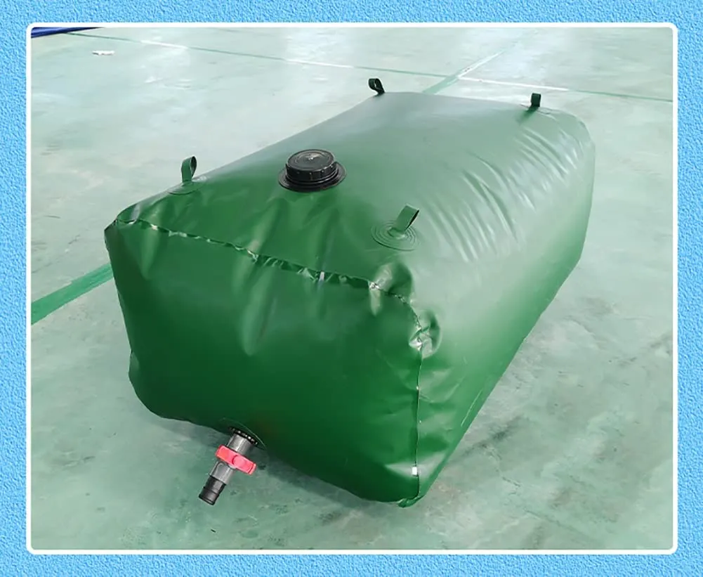 Collapsible PVC Water Tank Container - 100-1585L， Emergency Water Storage & Transport | Drought Resistance & Fire Prevention(4x1x1m/4000L/1056Gallon)