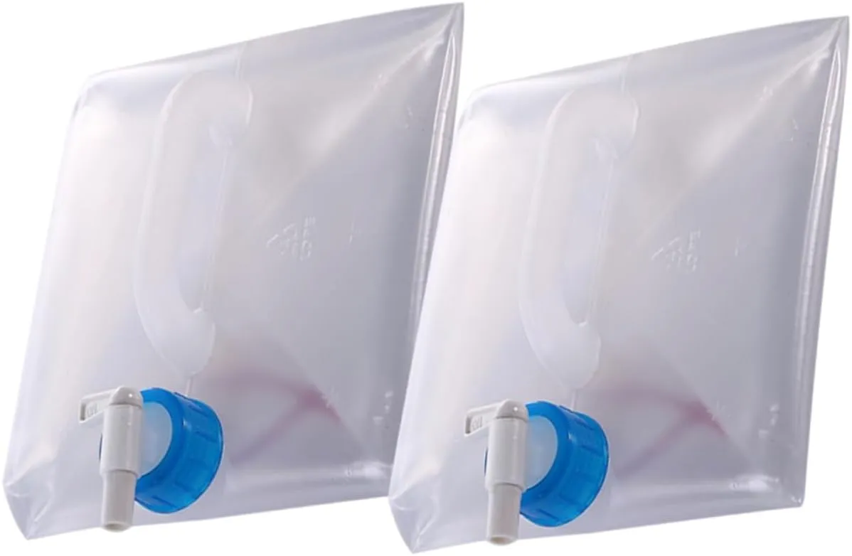 Collapsible Water Container 10l Large Capacity Camping Accessory Sturdy Pe Pp Portable Water Storage
