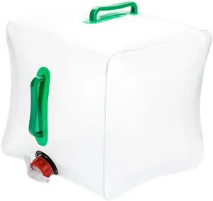 Collapsible Water Container Bag Sturdy PVC Material 5 Gallon Water Jug Easy to Fold for Camping Hiking and Outdoor Use