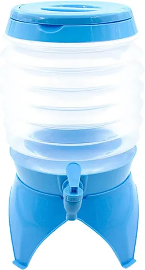 Collapsible Water Container Outdoor Camping Hiking Fishing Water Bucket Travel Folding Telescopic Water Storage Tank with Spigot