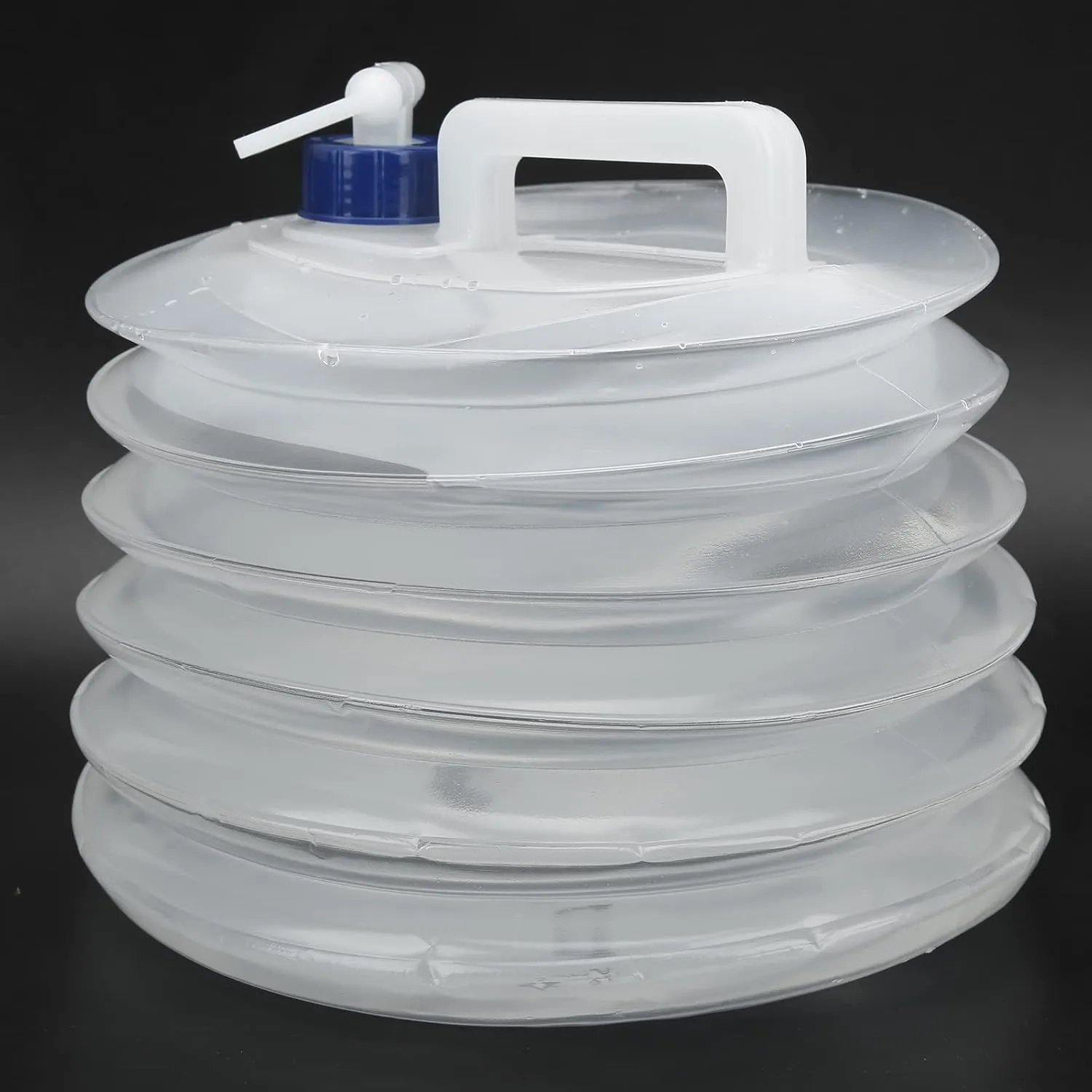 Collapsible Water Container Portable Water Storage Jug for Outdoor Camping Hiking (8L)