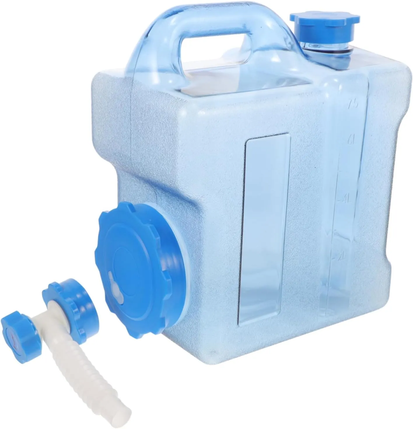 Collapsible Water Jug with Spigot Camping Water Dispenser Large Capacity 7.5l for Outdoor Use