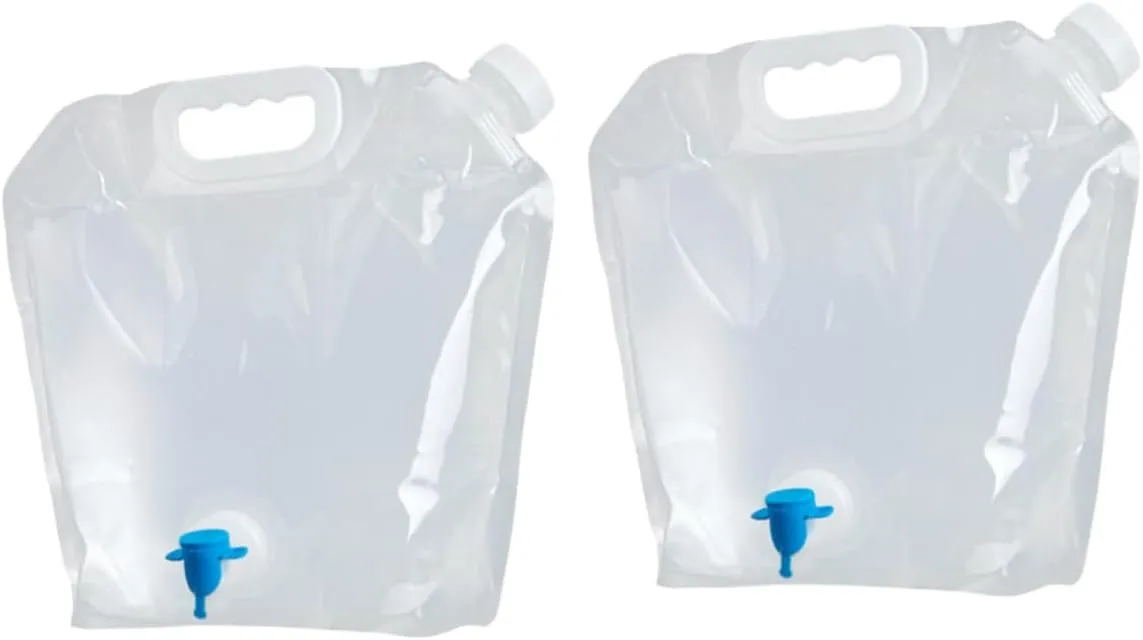 Collapsible Water Storage Carrier 10l Large Water Bag for Camping Hiking and Outdoor Adventures