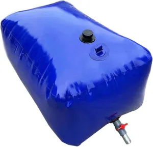 Collapsible Water Storage Container, BPA Free Water Storage Tank, Quality PVC Leak-Proof Fresh Water Holding Tank Emergency Farms Camping,4000L