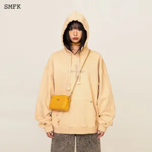 Compass Classic Cross Camping Hoodie In Wheat