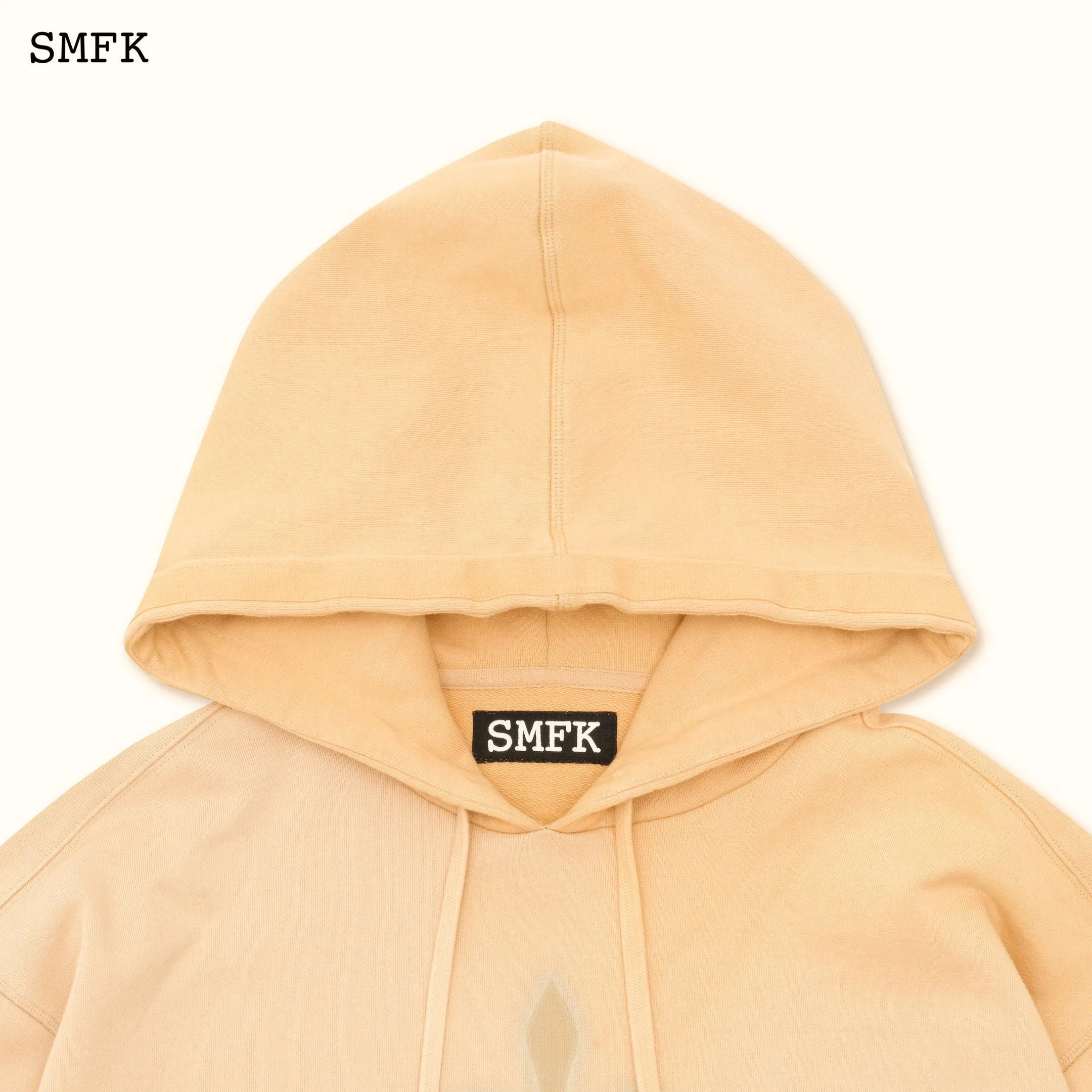 Compass Classic Cross Camping Hoodie In Wheat