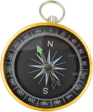 Compass Hiking, Exquisite Portable Outdoor Camping Navigation Compass